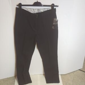 Jules& Leopold Woman's Black Dress Pants. Straight Leg. Size 8